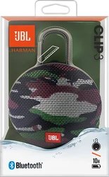 JBL Clip 3 Taşınabilir Bluetooth Hoparlör – Squad