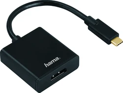 Hama 135725 USB-C Fiş - DisplayPort Soket Çevirici Adaptör