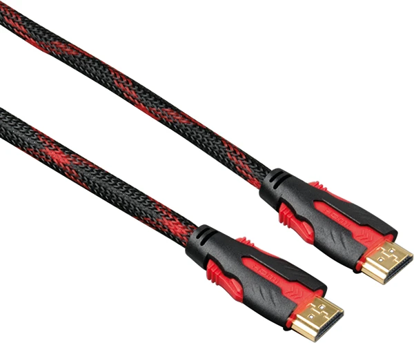 Hama 115419 Ethernet Altın Uç PS4 2m HDMI Kablo - Black