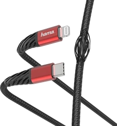 Hama 183294 1.5m Extreme USB-C - Lightning Hızlı Şarj/Data Kablosu