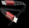 Hama 187219 1.5m Extreme USB-C - USB-C Hızlı Şarj/Data Kablosu