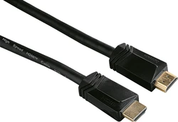 Hama 122106 4K Altın Uçlu 5m Ethernet HDMI Kablo - Black