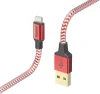 Hama 178298 1.5m Reflective Apple Lightning USB Kablo – Red