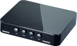 Hama 83186 4 Port HDMI Değiştirici - Black