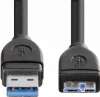 Hama 54507 USB A 3.0 Fiş - USB Micro B Fiş 1.8m USB Kablo -Black