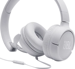 JBL T500 Kulak Üstü Kulaklık - White