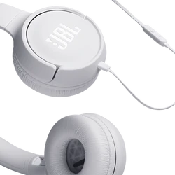 JBL T500 Kulak Üstü Kulaklık - White