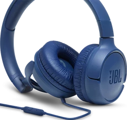 JBL T500 Kulak Üstü Kulaklık - Blue